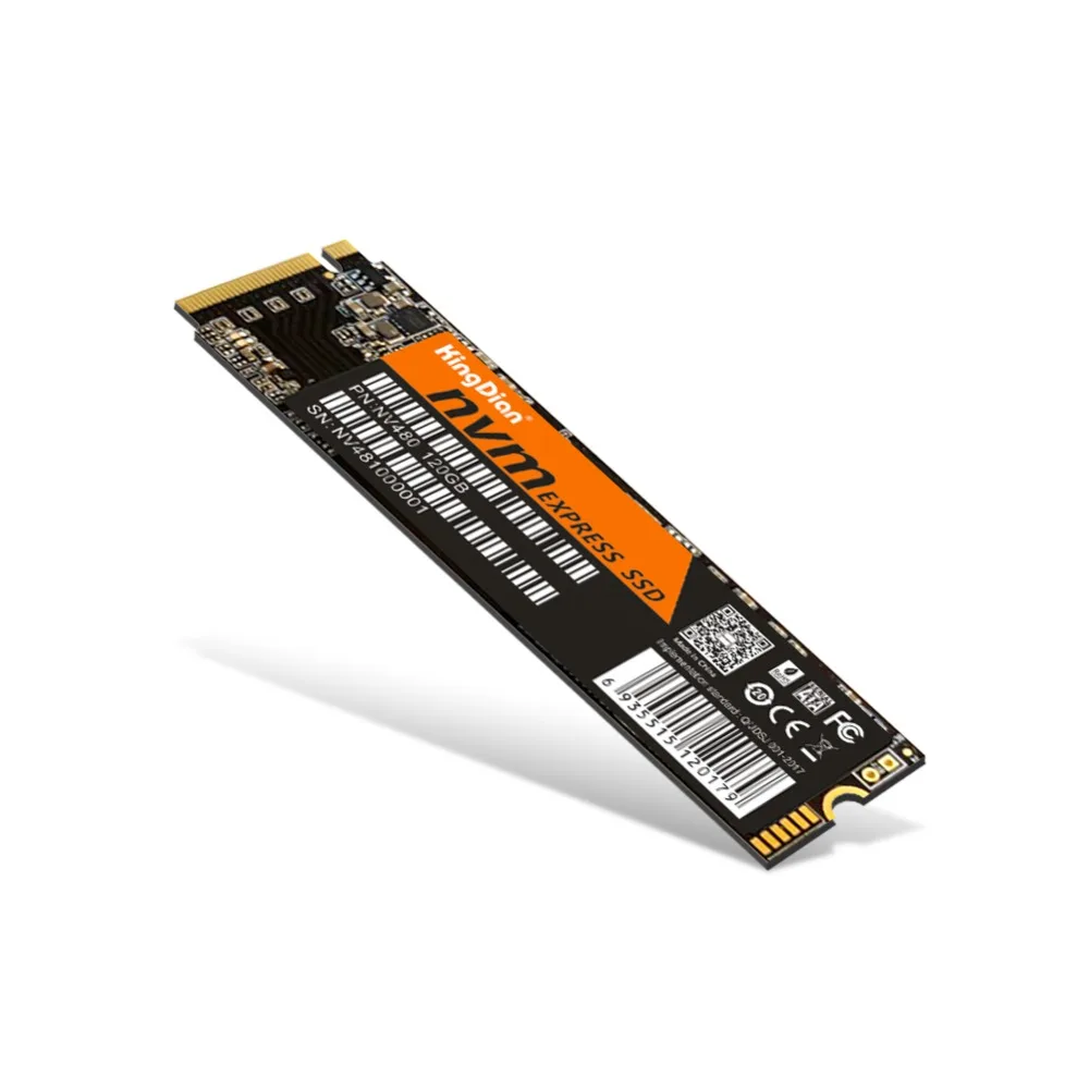 KingDian SSD M2 NVME M.2 2280 PCIE NVMe диск 120 ГБ 240 22*80 мм HD 120G Внутренний твердотельный накопитель
