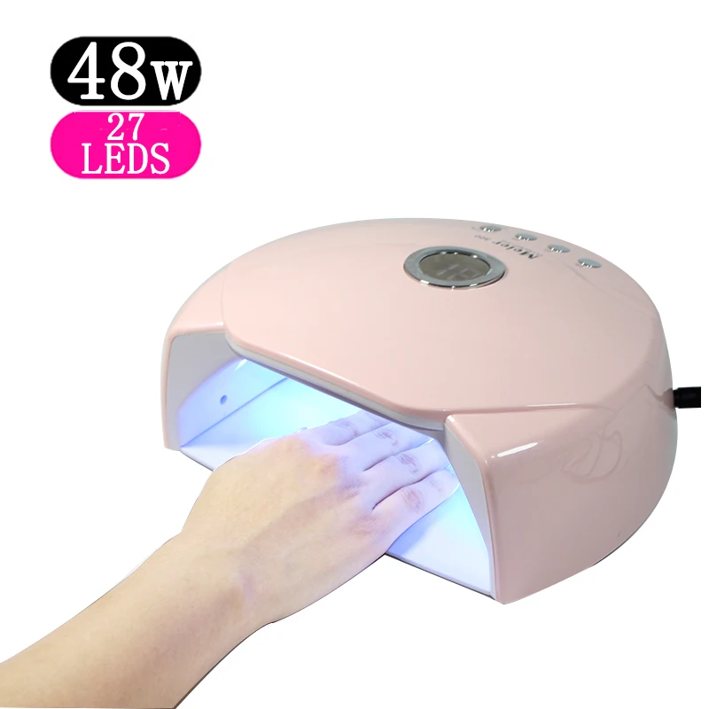 

2019 new Nail lamp 48W UV Lamp For Manicure LCD Display Drying All Gels Nail Polish Nail Art Tools