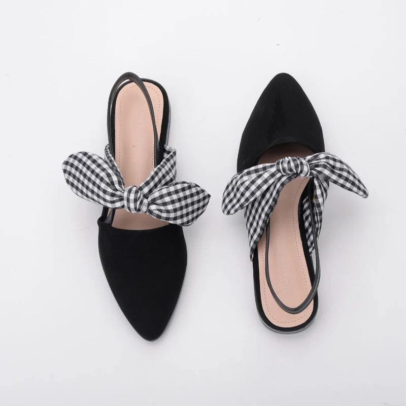 mules with backstrap