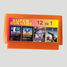 12 в 1 8 бит 60 контактов игровая Карта