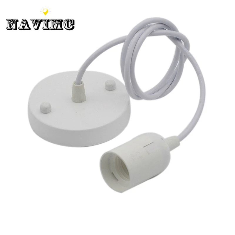 Stainless Base with Plastic Lamp Holder for the Lily Lampshadein Lamp