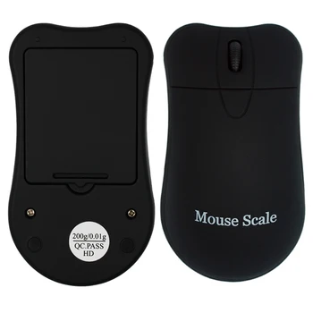 

Mini Portable Pocket Gram Precision Digital Mouse Jewelry Scale 200g x 0.01g 40%off