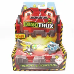 Dinotrux грузовик игрушечный автомобиль revvit и tortool игрушки динозавров модели динозваров детей мини-игрушки детей