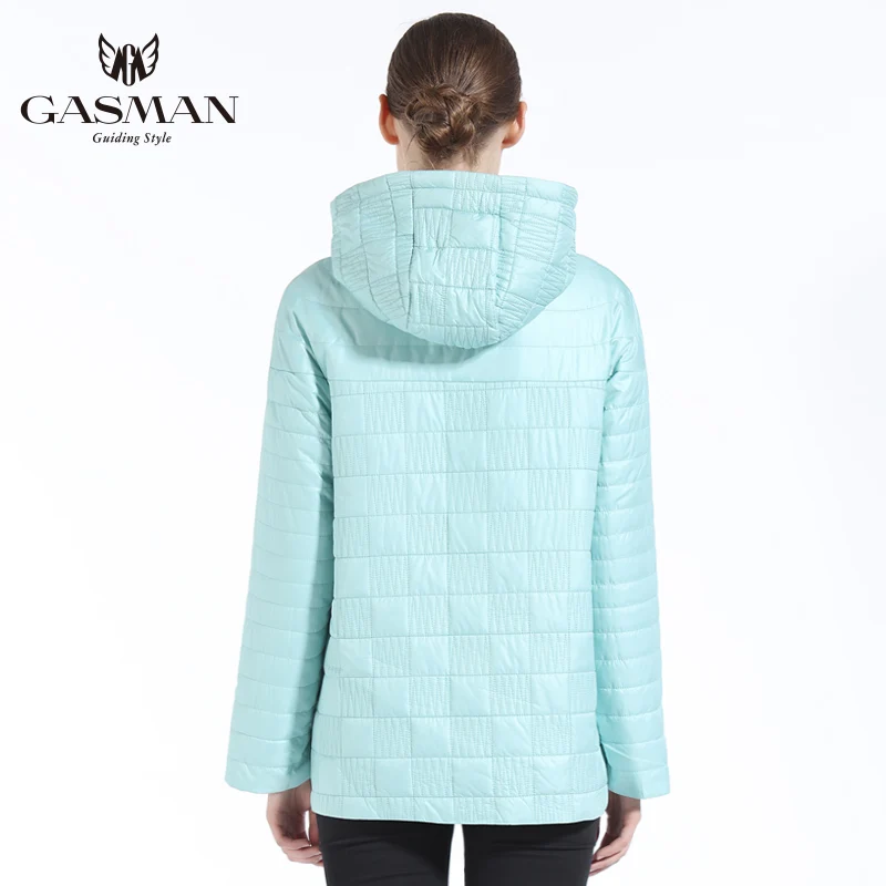 GASMAN 2018 Brand Spring Autumn Coat Women Coats And Jackets Short Hooded Women's Windproof Jacket Casual Plus Size 4XL 5XL