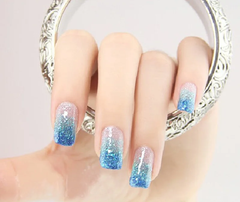 Diy Tutorial Glitter Gel Manicure Rock N Roll Bride 24 Colors Nail Art Glitter Powder Dust Decoration Kit For Acrylic Tips Uv Gel Diy Drop