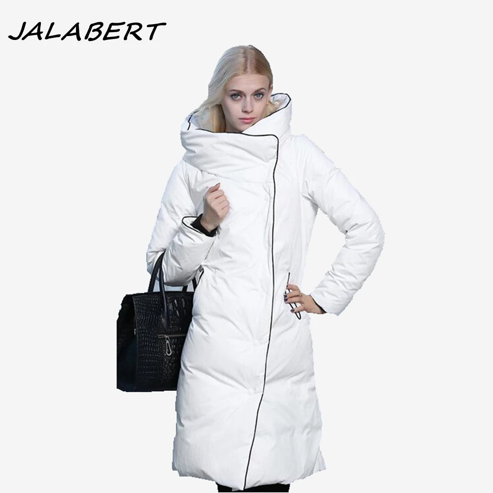 Black Winter Warm Thick Hooded Jacket Coat Large Size