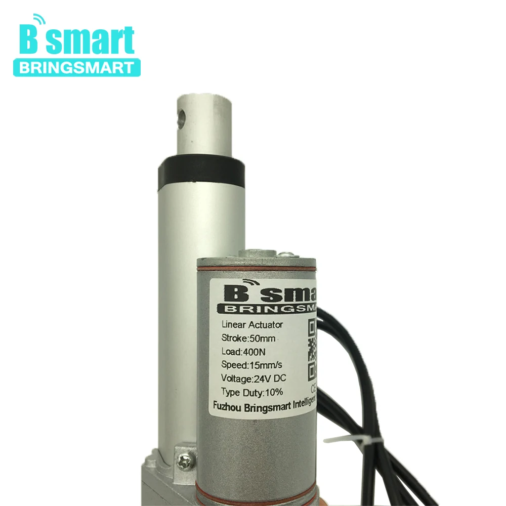 Bringsmart SRA DW 50 мм ход 2 дюйма 12 В DC потенциометр линейный привод 5 40 мм/секция нагрузка