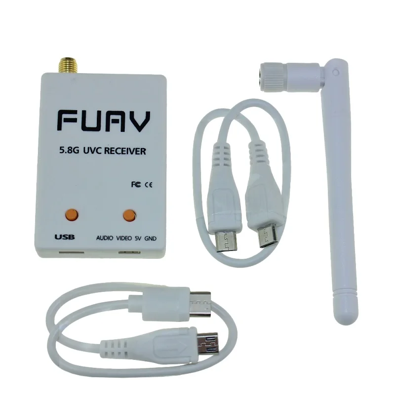 

Mini 5.8G FPV OTG Receiver 150CH UVC Video Downlink OTG Receiver for VR Android Smart Phone