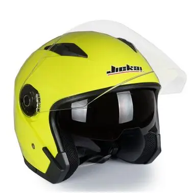 Мотоциклетные шлемы, электрический велосипедный шлем с открытым лицом, двойные защитные козырьки объектива для мужчин и женщин, летний скутер, мотоциклетный мото велосипедный шлем - Цвет: 8