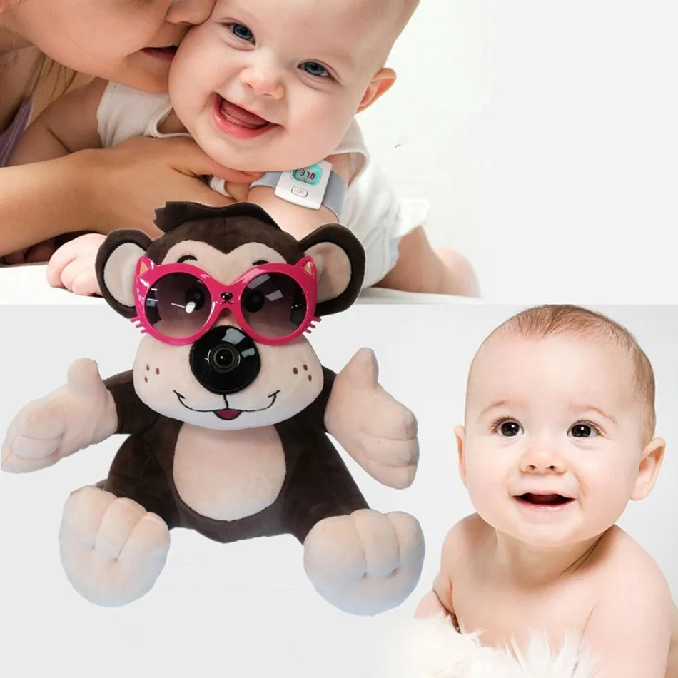 

1MP 3D VR Cam WIFI IP Camera Fisheye Lens 180 Degree View P2P HD Panorama Cameras Smart Monkey Toy CCTV Security Camera