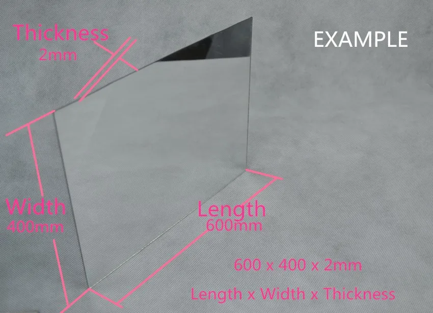 C THZ Acrylic Plexiglass Mirror (3)