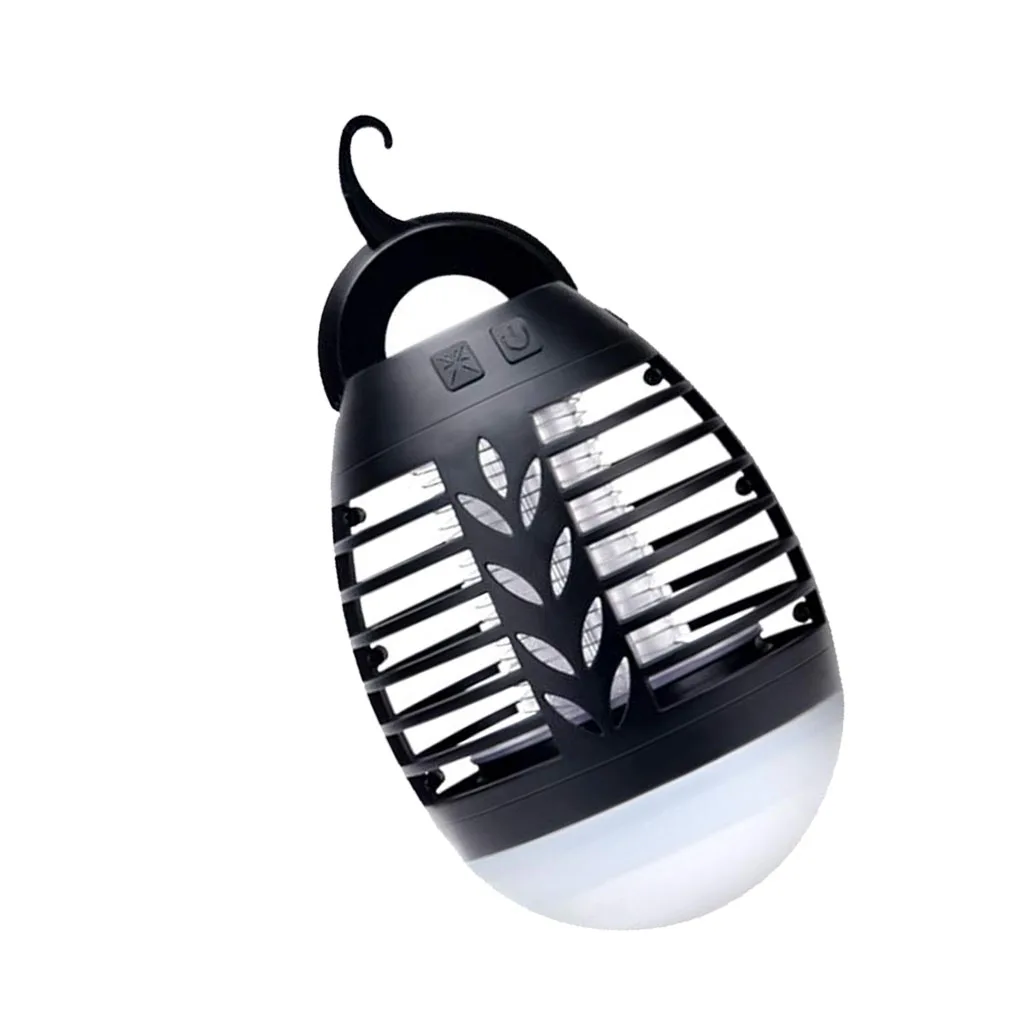 USB Electric Insect Killer Light Mini Anti Insect Bug Pest Control Waterproof Lamp Home Bathroom Lantern