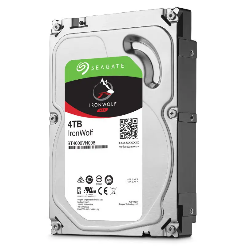  Seagate 4 TB IronWolf SATA 30 disco duro para PC de escritorio música 64 MB caché 6 Gb/s 5900 RPM d