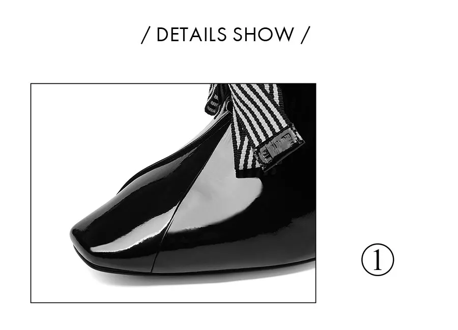 ISNOM/необычные женские туфли-лодочки на высоком каблуке; обувь с квадратным носком и бантом-бабочкой; женская обувь из лакированной кожи; модные женские туфли без задника