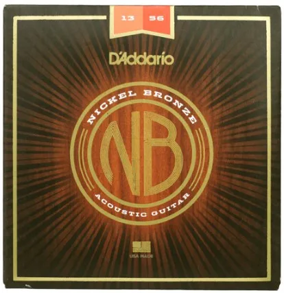 D'addario NB никель бронзовые для акустической гитары струны, все 5 моделей, NB1047 NB1152 NB1253 NB1256 NB1356