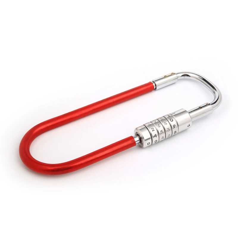 Combination Password Lock Antitheft Alloy Steel U Shape Lock Padlock Glass Door Locks Bicycle Bike Motorcycle Chian Lock 3