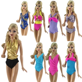 

NK One Set Swimwear Bathing Swimsuit Slippers Swimming Buoy Lifebelt Ring For Barbie Doll Accessories Best Girl' Gift 6X JJ