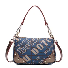 Новое поступление реального Стиль сумка Топ-ручка мешок отдыха модные женские туфли холст небольшой Повседневное Курьерские сумки письмо