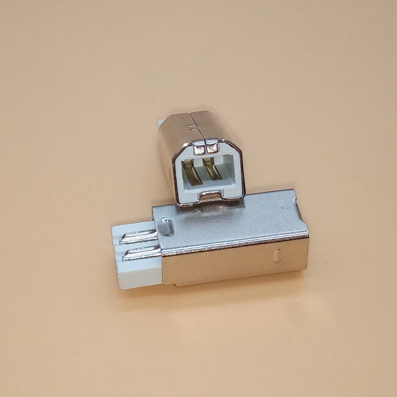 10 шт. DIY USB 2,0 B Тип 4 Pin мужской принтер порт сборки адаптер Разъем гнездо припоя