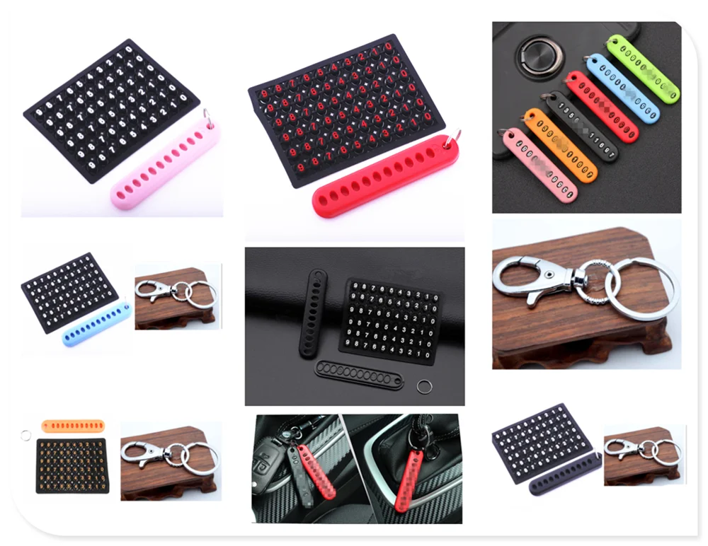 Auto parts anti-lost phone license plate car key ring pendant for BMW M240i M140i 530i 128i i8 Z4 X5 X4 X2 X3
