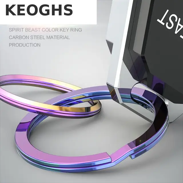 Special Offers Keoghs Motorcycle Color Key Rings Carbon Steel Material 10pcs Free Shipping For Motorbike Scooter Dirt Bike Honda Kawasaki