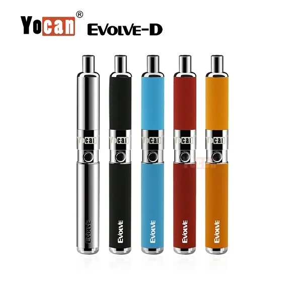 bilder für Original Yocan Evolve-D Kit Wachs Trockenen Kraut Stift Kit Quarz Dual Spulen Evolve Verdampfer 650 mah Batterie Elektronische zigarette Vape Kit bilder für Original Yocan Evolve-D Kit Wachs Trockenen Kraut Stift Kit Quarz Dual Spulen Evolve Verdampfer 650 mah Batterie Elektronische zigarette Vape Kit