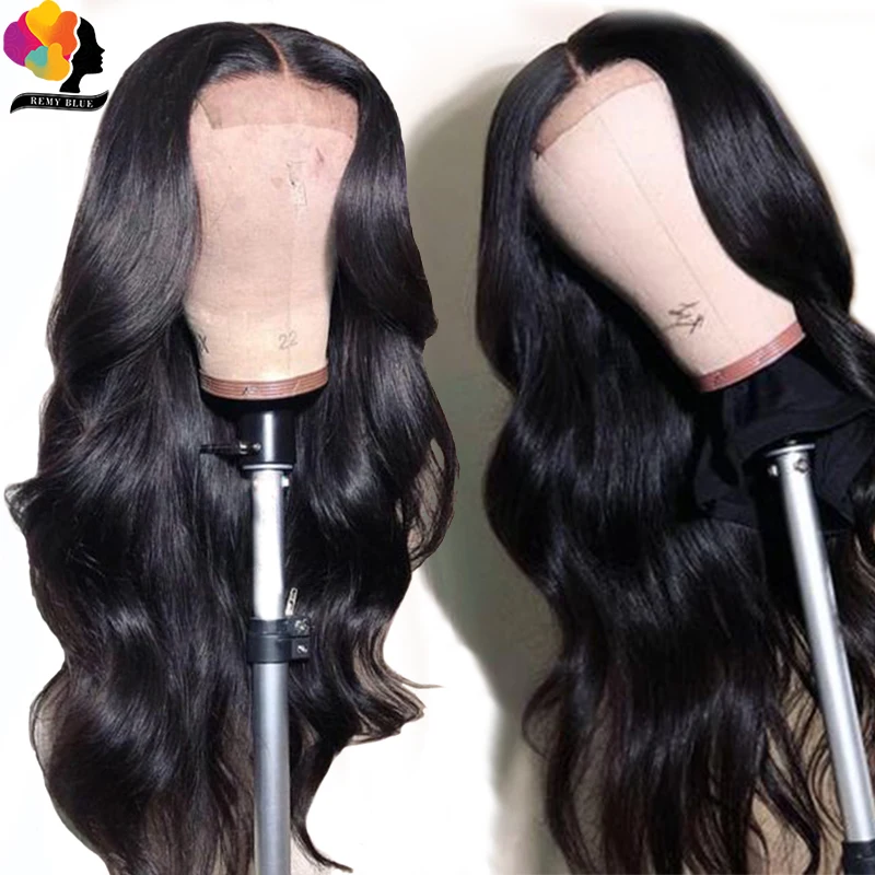 

Remyblue Body Wave 13*4 Lace Front Human Hair Wigs Pre Plucked with Baby Hair Peruvian Remy Human Hair Lace Front Wig 12-26 Inch