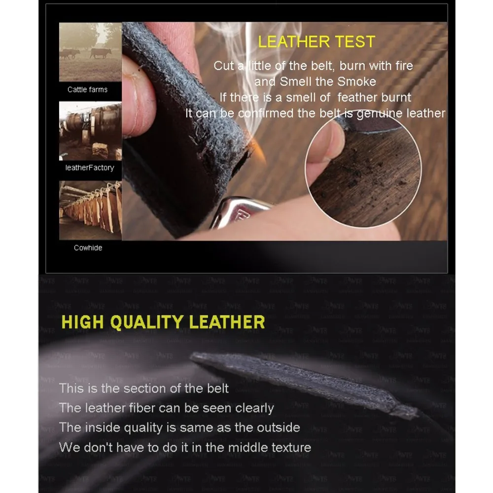 LFMB] male genuine leather strap designer belts men high quality leat –  Johnson & Smith