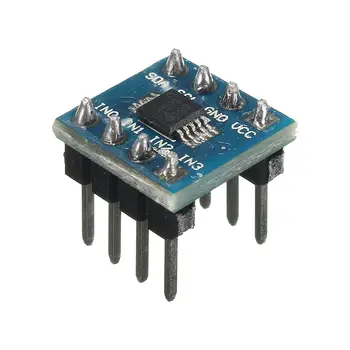 

Mini ADS1115 Module 4 Channel 16 Bit I2C ADC Pro Gain Amplifier For Arduino Blue