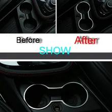 1 шт. стайлинга автомобилей DIY ABS хром Управление Стекло Свет Обложка Наклейки для bmw 2 серии 218i 2014 Запчасти Интимные аксессуары
