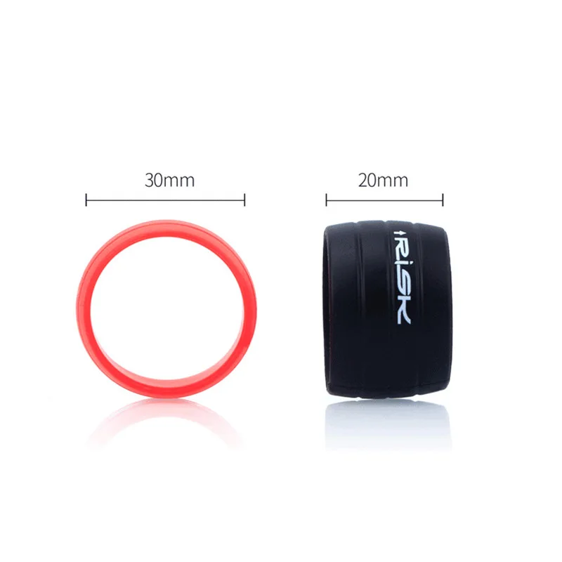 1 pair Bicycle Handlebar Tape Fixed Ring Rubber Anti-skip Road Bike Plugs for Handle bar Tape
