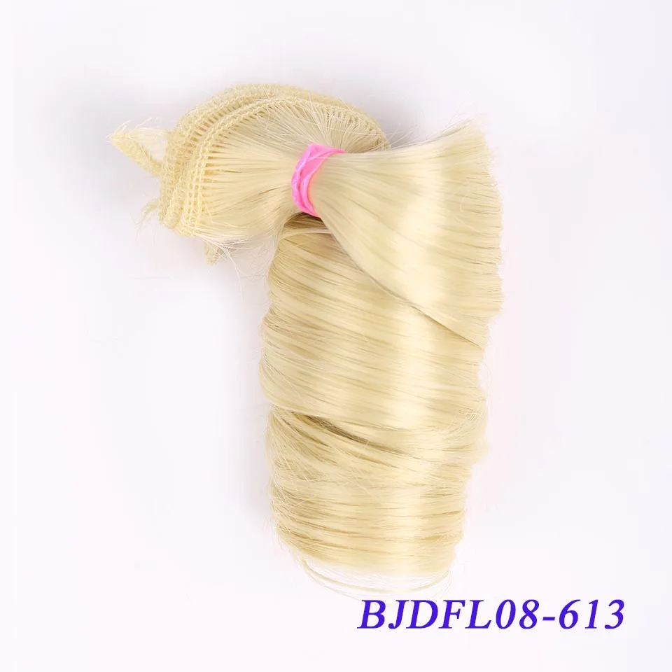 Allaosify 15*100 см и 30*100 см многоцветный 1/3 1/4 1/6 высокотемпературный провод DIY парик для шарнирной куклы волосы для куклы