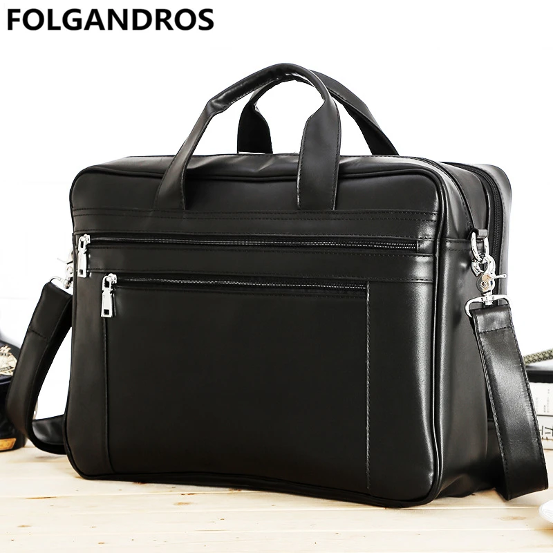 top leather briefcase