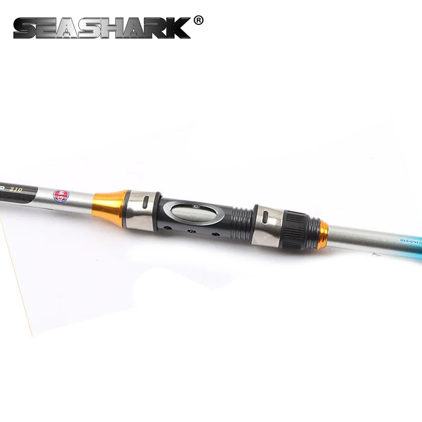 SEASHARK Удочка ручное углеродное волокно 2 1 4 7 3 6 0 литье телескопическая легкая