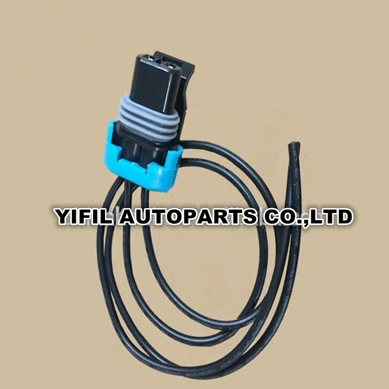 10pcs/lot 2 Pin/Way Sealed Equivalent Outdoor Temperature Sensor Female