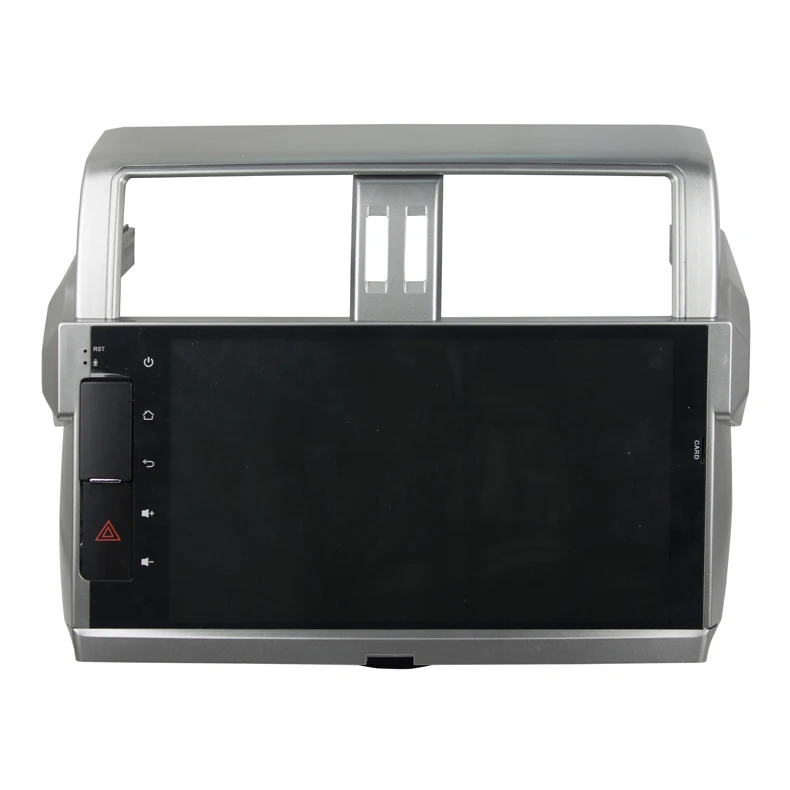 Excellent 10.1" touch button car dvd gps player for toyota prado 950 2014-2017 with android 9.0 system octa core 4G RAM 32G ROM bluetooth 7