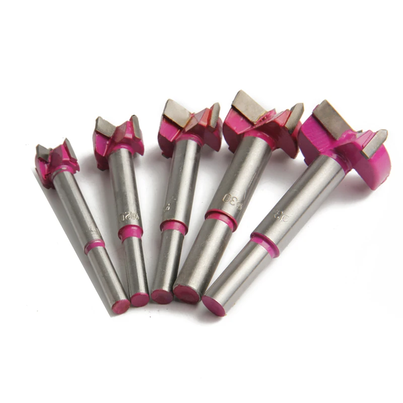 Woodworking Core Drill Bit Set Wood Core Hole Saw Drilling Shank Drill