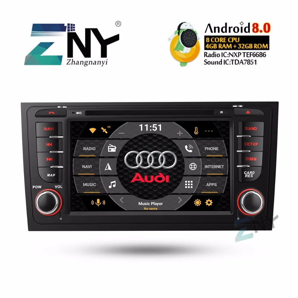 

7" HD Android Car DVD Autoradio For Audi A6 S6 RS6 2 Din GPS Navigation Multimedia Stereo FM RDS Audio Video Player Gift Camera