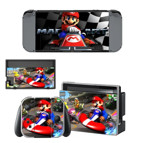 Mario Kart 8 nintendo switch Skin Nintend Switch Vinilo наклейка для nintendo Switch NS консоль Joy-con контроллер - Цвет: YSNS0388