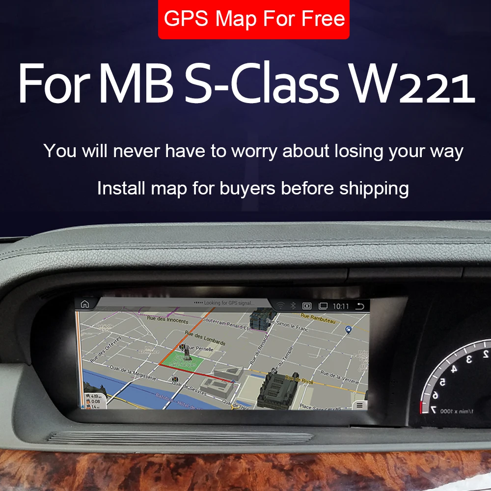 Cheap Car Android for MB S Class S350 S400 S500 S600 2006~2014 NTG Right hand drive RHD touch GPS Navigation stereo multimedia player 2