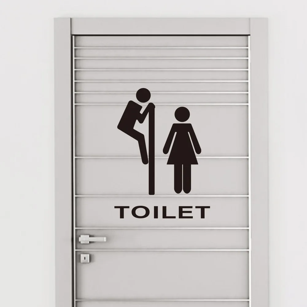 

NiceRug Printing ZY312B new AliExpress Hot explosion models wholesale waterproof bathroom toilet wall-stickers can be removed