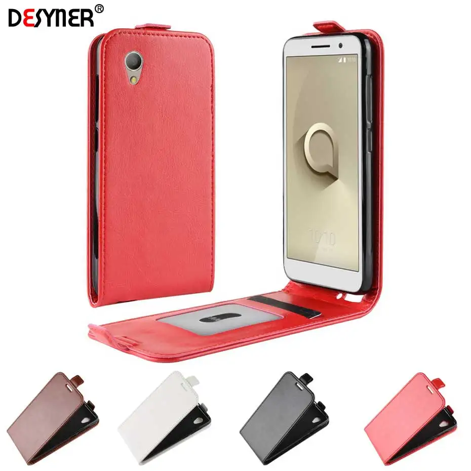 Роскошный чехол для телефона из искусственной кожи Alcatel 1 5033D 5033 5033A 5033Y 5033X ALCATEL1