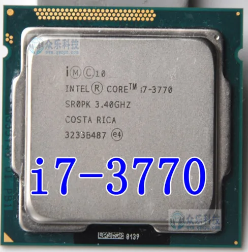 Процессор Intel Core i7 3770 I7 3770 3,4 GHz 8M 5.0GT/s LGA 1155 SR0PK для настольных ПК может работать