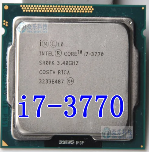 Intel Core I7 3770 I7 3770 3.4ghz 8m 5.0gt/s Lga 1155 Sr0pk Cpu Desktop  Processor In Stock Can Work ,free Shipping - Cpus - AliExpress