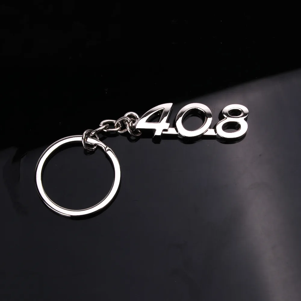 Брелок для peugeot автомобильные брелки с логотипом 107 206 207 307 308 408 3008 508 4x4 4WD стайлинга автомобилей кольцо для ключей из сплава брелок для ключей