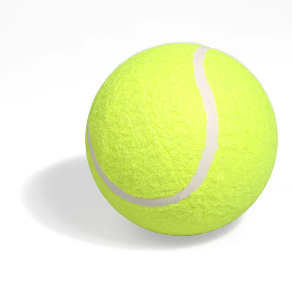 9," большой Теннисный мяч подходит для детей и взрослых для соревнований тренировочный мяч для большого тенниса для домашних животных жевательные игрушки на открытом воздухе - Цвет: Green