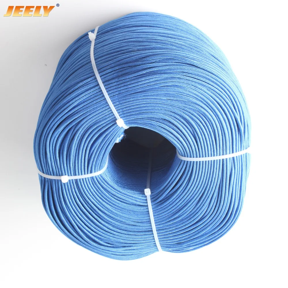 

JEELY 1.6mm 500M 250LB UHMWPE Towing Rope Round Stiff Version with Polyester Sleeve