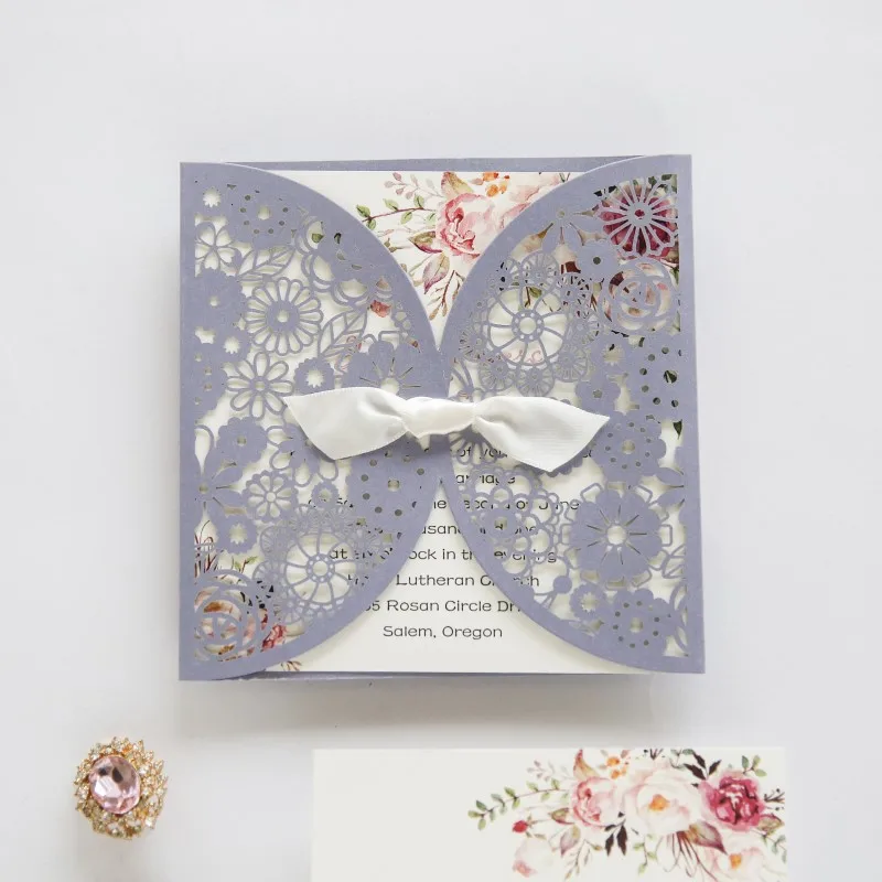affordable-romantic-laser-cut-lavender-lace-wedding-invitation-EWTS058-2