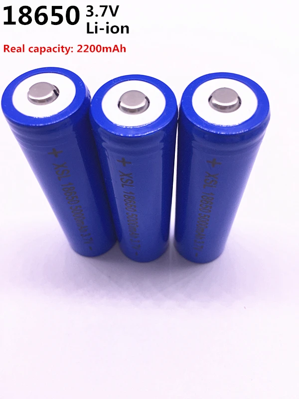 Высокое качество 5000 mAh 3,7 V 18650 для NCR литий-ионная аккумуляторная батарея для фактической емкости 2200Mah