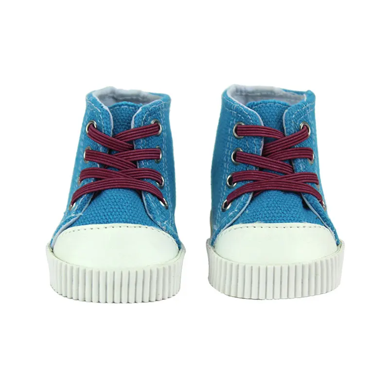 Blue Sport Shoes Wear for 43cm baby Doll Children best